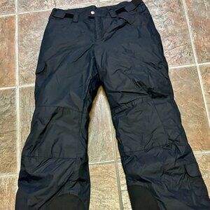~~Columbia Snow Pants Youth Large 14/16 Black Insulated Waterproof Ski Snowboard